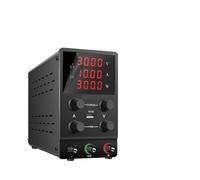 XBNYIGHNA Fuente de alimentación CC 30 V, 10 A y 5 A, Variable, for Banco, Ajustable, for Laboratorio, con regulador Voltaje 60, A 120 3 A(Sps305 Black,110 V)