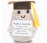 XBOCMY Mini Pocket Hug Positive Potato, Gifts for Boyfriend, Funny Gift for Girlfriend, Motivational Gifts, Small Lucky Charm Best Friend, Small Hug Pocket Hug Potato Luc