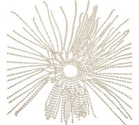 XBOKA Joyería para el cabello con perlas brillantes, joyería reina, sombrero, cadena para el pelo, para desfiles, bailes, novia, boda, diadema