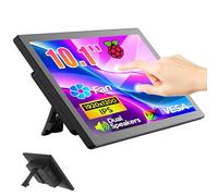 XBONFIRE Pantalla táctil 10.1" 1920x1200 HDMI 16:10 IPS Rpi para Pi 5/4/3/2/Zero/B/B+ Win11/10/8/7W/VESA, altavoz, ventilador, controlador sin soporte