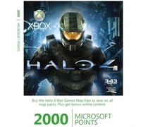 Xbox 360 - Live Points Card 2000 - im Design von Halo 4 [Importación alemana]