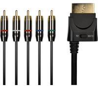 Xbox 360 - MAX-X 5.1 Komponenten-Kabel mit optischem Ausgang [Importación alemana]