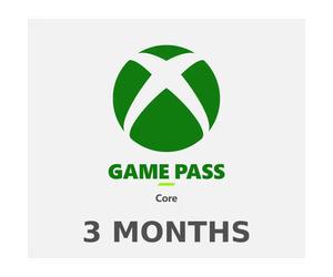 XBOX Game Pass Core 3 Months Subscription Card EU