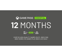 XBOX Game Pass Essential 12 Meses Microsoft Store Europe PC, XBOX One, XBOX Series X|S