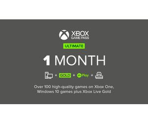 XBOX Game Pass Ultimate 1 Mes No-Acumulable Microsoft Store Europe PC, XBOX One, XBOX Series X|S
