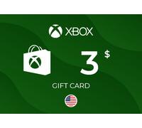 Xbox Live Gift Card 3 USD Xbox Live Key - GLOBAL