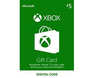Xbox Live Gift Card 5 EUR Xbox Live Key EUROPE
