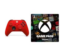 Xbox Mando Pulse Red + Game Pass Ultimate | Suscripción de 1 mes