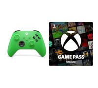 Xbox Mando Velocity Green + Game Pass Ultimate | Suscripción de 1 mes