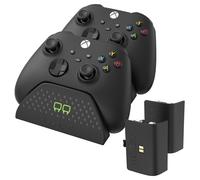 Xbox Series X/S Doble Puerto de Carga Con Batería Recargable Packs - Negro