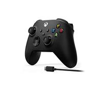Microsoft Xbox Wireless Controller + USB-C Cable Negro Gamepad Analógico/Digital PC, Xbox One, Xbox One S, Xbox One X, Xbox Series S, Xbox Series X