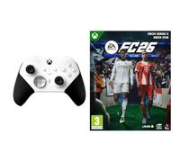 Xbox Wireless Controller Elite Series 2 White Series X|S, One, Windows 10/11, iOS y Android + EA SPORTS FC 26 Standard Edition Series X One -disco | Videojuegos | Castellano