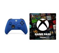 Xbox Wireless Controller -Shock Blue + Game Pass Ultimate 1 M