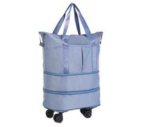 Xbsduih 1 bolsa giratoria con ruedas, bolsa extensible plegable de tela Oxford con ruedas para viaje, bolsa giratoria de viaje, bolsa con ruedas de viaje, bolsa con ruedas de viaje, C