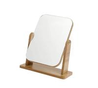 Xbsduih 1 espejo de maquillaje con soporte de mesa portátil, escritorio, espejo de apoyo, espejo para el baño, espejo de maquillaje de afeitar