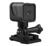 Xbsduih 1 juego de cámara de 12 m inalámbrica WiFi Ultra Smart HD para exteriores, color negro