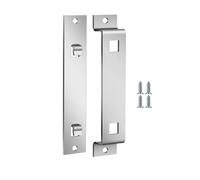 Xbsduih 1 juego de soportes para perchas para casetas para pájaros, soporte de montaje para casetas de pájaros de acero galvanizado antioxidante para la fijación de las casetas para pájaros