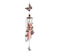 Xbsduih 1 PCS Outdoor Wind Chime Retro Iron Wind Chime Hanging Light Warm Jardinería Regalo Decoración del Jardín de Navidad
