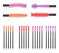 Xbsduih 24 cepillos para la limpieza de la máquina de coser, silicona 10,5 cm, 4 estilos reutilizables para esquinas de la máquina de coser