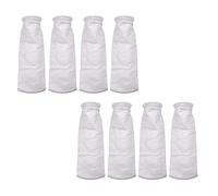 Xbsduih 8 paquetes de calcetines filtrantes de 200 micras para acuario/acuario salino, estanque, rebosadero