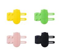 Xbsduih 8 Piezas Ajustable para Gatos para Rascar Esquinas de Gatos Peine de Masaje Automático de Silicona para Patas de Mesa para Gatos