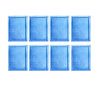 Xbsduih 8 piezas de filtro para acuario, compatibles con filtros de potencia 30-60/20-40, recambios para la parte Ez-Change 3.