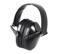 Xbsduih Auriculares antirruido para niños y adultos - Auriculares inalámbricos ajustables para la protección auditiva en el lugar de negros