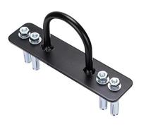 Xbsduih Battle Rope Anchor Stake Kit de soporte de pared de metal para entrenamiento de hamaca, correas de suspensión, yoga