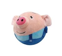 Xbsduih Bola de Juguete Electrónica para Perros, Bolas Rebotantes para Mascotas, Juguetes Interactivos para Muñecas de Peluche para Perros C