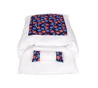 Xbsduih Cama para animales domésticos extraíble y cálido saco de dormir para mascotas sueño profundo cama para perros domésticos semicerrado cojín térmico para gatos + cojín L fácil instalación
