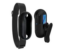 Xbsduih Cámara con collar de cámaras inalámbricas con objetivo gran angular 170 cámara con collar de cámara (B)