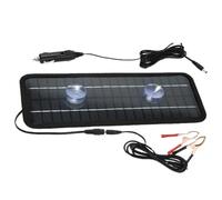 Xbsduih Estación de Carga Solar para Coche Panel de Generación de Energía Fotovoltaica Panel de Silicio Monocristalino con Salida 5W 18V DC Duradero Fácil de Instalar