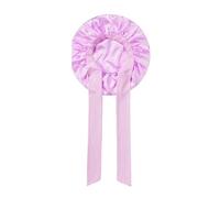 Xbsduih Gorro de ducha, gorro de ducha, gorro para el cabello alto, tocado, cuidado del cabello, gorro de noche, duradero, alta calidad, morado