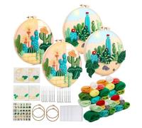 Xbsduih Kit para fieltro de aguja como se muestra Kit para fieltro sobre lana con para fieltrado, alfombrilla de espuma, paño de fieltro, marco decorativo, instrucciones