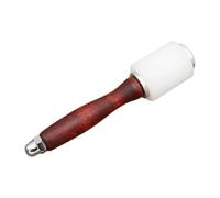Xbsduih Mango de madera recto de tallado de cuero Punzonado Impresión Grabado de Nylon Herramientas de Cuero Hecho A Mano DIY Reutilizables Durables