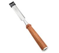 Xbsduih Mango para piercing de 20 mm cincel para carpintería cincel plano específico para pala plana de acero al cromo vanadio