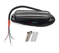 Xbsduih Pastilla Humbucker Single Coil Negras Humbucker para guitarra eléctrica con pastilla talla