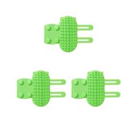 Xbsduih Peine de masaje para depilación de mascotas, arañazos para gatos, para fregar, aseo para gatos, autolimpiante para esquinas de pared, rascador para gatos B