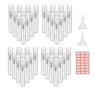 Xbsduih Recipiente para líquidos atomizador para botella de 120 unidades de 5 ml para viajes