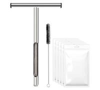 Xbsduih Sonda para muestreo del suelo, muestreador de suelo de 12,2 pulgadas, sondas de suelo para muestreo del suelo, cuidado de plantas, césped, jardín granja, 5 bolsas y 1