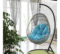 XBSLJ Columpio Colgante Silla Cojín Columpio Cesta Colgante Cojín de Asiento Espesar Huevo Colgante Hamaca Cojines de Silla para Colgar la Cesta Cojín de Respaldo Cojín de Lordosis sin Soporte- G
