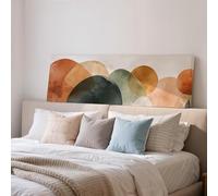 XBTYKPB Lienzo de mediados de siglo, arte de pared horizontal, arte de pared panorámico amplio para sala de estar, lienzo grande, pintura decorativa (60 x 180 cm/sin marco)