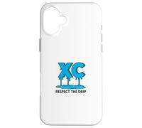 XC Cross Country Goteo Sudor Diseño para CC Running Team Carcasa para iPhone 16 Plus
