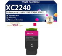 XC2240 Cartuchos de Tóner Compatibles para Lexmark C2240 XC2240 XC4240 XC2235 Impresión, de Alto Volumen 9000 Páginas,Magenta-1 Pack