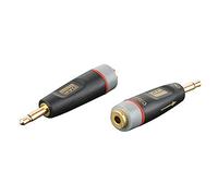 Xcaliber Xga-43 Conector jack estéreo de 3,5 mm a clavija jack mono de 3,5 mm con resistencias