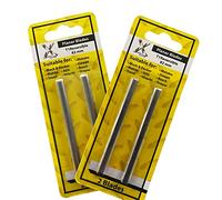 Xcalibur - Cuchillas cepilladoras HSS de 82 mm para Makita M102, 1900, 1900B, 1901, 1902 (paquete de 4)