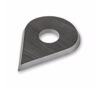 Xcalibur Tooling Cuchilla raspadora con forma de gota de lágrima/pera compatible con cuchilla raspadora de carburo Bhaco 625-DROP 1 pieza