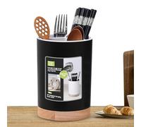 xCanasta de divisor extraíble, drenador de cocina multifunción | Diseño de soporte de utensilios de secado rápido, organizador práctico de palillos de cubiertos, práctico almacenamiento de lápiz de