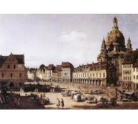 XcBAIHOUD - Cuadrado en lienzo de Bernardo Bellotto para decoración del hogar, 60 x 90 cm