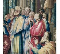 XcBAIHOUD Famoso Abstracto Cuadro Pinturas Murales Arazzo raffigurante gli Atti degli Apostoli Predica di San Paolo di Raffaello Sanzio Raffaello para la Decoración del Hogar de la Oficina 60x90cm